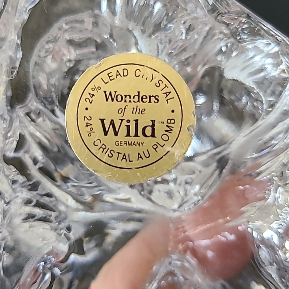 Princess house 24% Lead Crystal Elephant "Wonders of the wild" - Picture 5 of 5